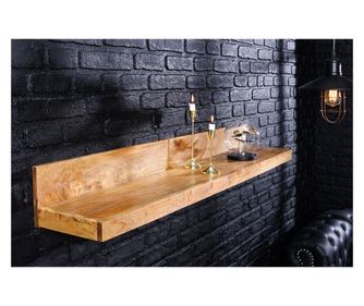 Zidna polica, boja drva