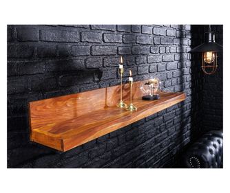 Zidna polica, boja drva