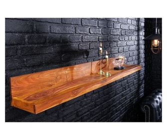 Zidna polica, boja drva