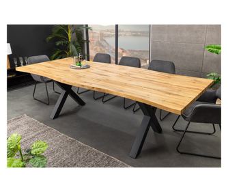 Blagovaonski stol, boja drva, crna