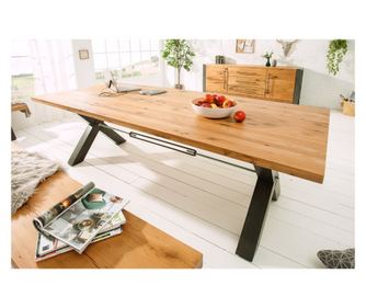 Étkezőasztal, fa színű