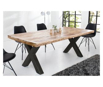 Blagovaonski stol, boja drva, crna