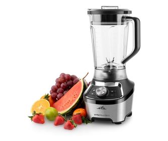 Настолен блендер ETA Vital Blend Mini II 5100 90000, 1200W, 1.85 литра, 3 програми, неръждаема стомана, черен