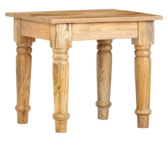Βοηθητικό Τραπέζι, 43x43x40 εκ., Μασίφ Ξύλο Μάνγκο