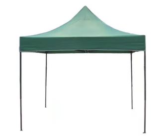 Összecsukható pavilon sátor, 3x3 m, fémvázas, vízálló vászonnal, udvarra, kertbe, rendezvényekre, zöldterületre