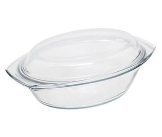 Vas termorezisten oval cu capac yena 2,4 L Simax 7026/7036