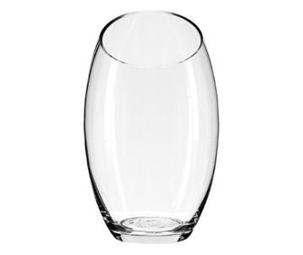 Vaza transparenta d14 x h23 cm