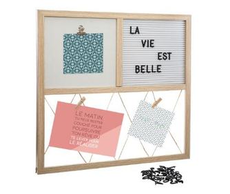 Decoratiune rama foto cu carlige 40x40x2cm