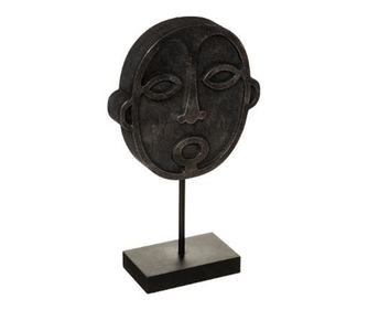 Masca lemn gri safari s