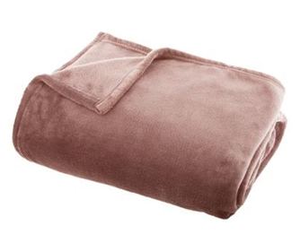 Patura flausata roz 125x150