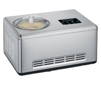 Masina de inghetata cu compresor 2in1, Severin, S7406, 2 x 2 litri, inox