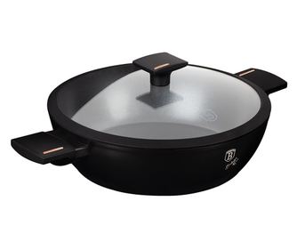 Κατσαρόλα με καπάκι, 28 εκ., αντικολλητική με τιτάνιο Monaco Collection Berlinger Haus BH 7090