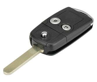Techstar Flip autókulcstartó, 2 gombos, Honda Civic, Accord, CR-V, Jazz, HR-V modellekhez – pengével