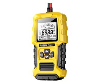 Tester Inteligent de Baterii Foxsur FBT-300, 12V/24V, pentru Auto și Motociclete, cu Ecran LCD 2.7", Compatibil cu Baterii VRLA/
