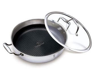Eternal Collection Berlinger Haus BH 8515 lonac od nehrđajućeg čelika s poklopcem, 28 cm, neprianjajući premaz, nehrđajući čelik