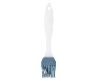 Комплект от две четки за сладкиши Excellent Houseware, силикон/пластмаса, 17,5/19,5 см, бяло/синьо