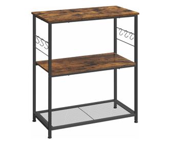 Valora KONYHASZEKRÉNY, sziget, rusztikus barna, loft stílusú konyha