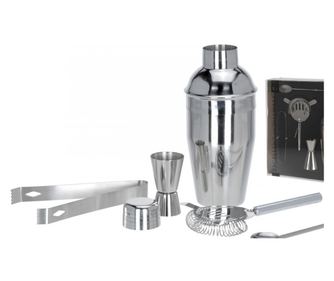 Set shaker Excellent, 5 piese, inox, 23,5 x 10 x 29 cm