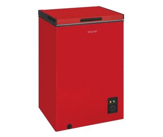 Hűtőszekrény, Exquisit, 99 literes, piros