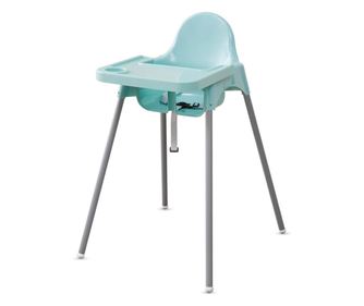 Scaun de Masa, Cyrax, pentru Bebelusi si Copii 6-36 Luni, din Plastic/Metal, Centura in 2 Puncte, Tava Detasabila, 63 x 57 x 85