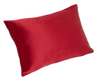 Μεταξωτή μαξιλαροθήκη 22 mm Grade 6A, 100% μετάξι μουριάς, Διαστάσεις: 50х70 εκ, Κόκκινος πειρασμός