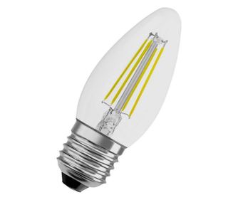 Ledvance OSRAM LED STAR CL B Filament 4W 827 E27 470lm 2700K (CRI 80) 15000h A++ (Viseča škatla, 1 kos)