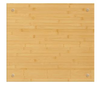 Προστατευτικό εστίας, 50x56x1,5 εκ., μπαμπού