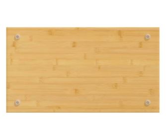 Καλύμματα Εστίας, 2 τεμ, 50x28x1,5 εκ, Μπαμπού