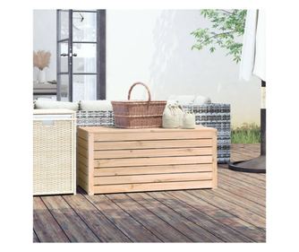 Κιβώτιο Αποθήκευσης Κήπου, 101x50.5x46.5cm, Μασίφ Ξύλο Πεύκου