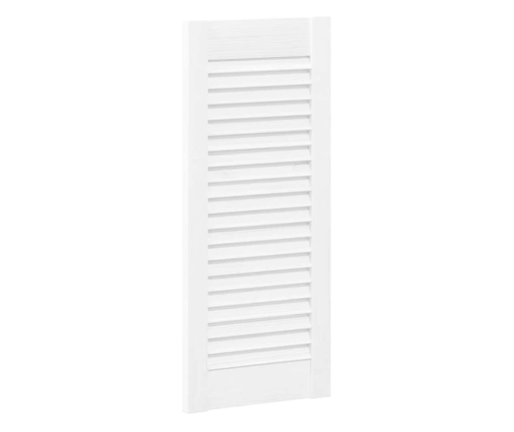 vidaXL Slatted Cabinet Door White 69x29.5 cm