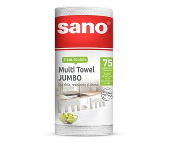 Prosop din hartie Sano Multi Towel Extra Large, 75 prosoape
