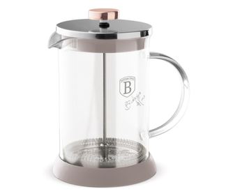 Stiskalnica za kavo, posodica za čaj 600 ml Taupe Berlinger Haus BH 8588