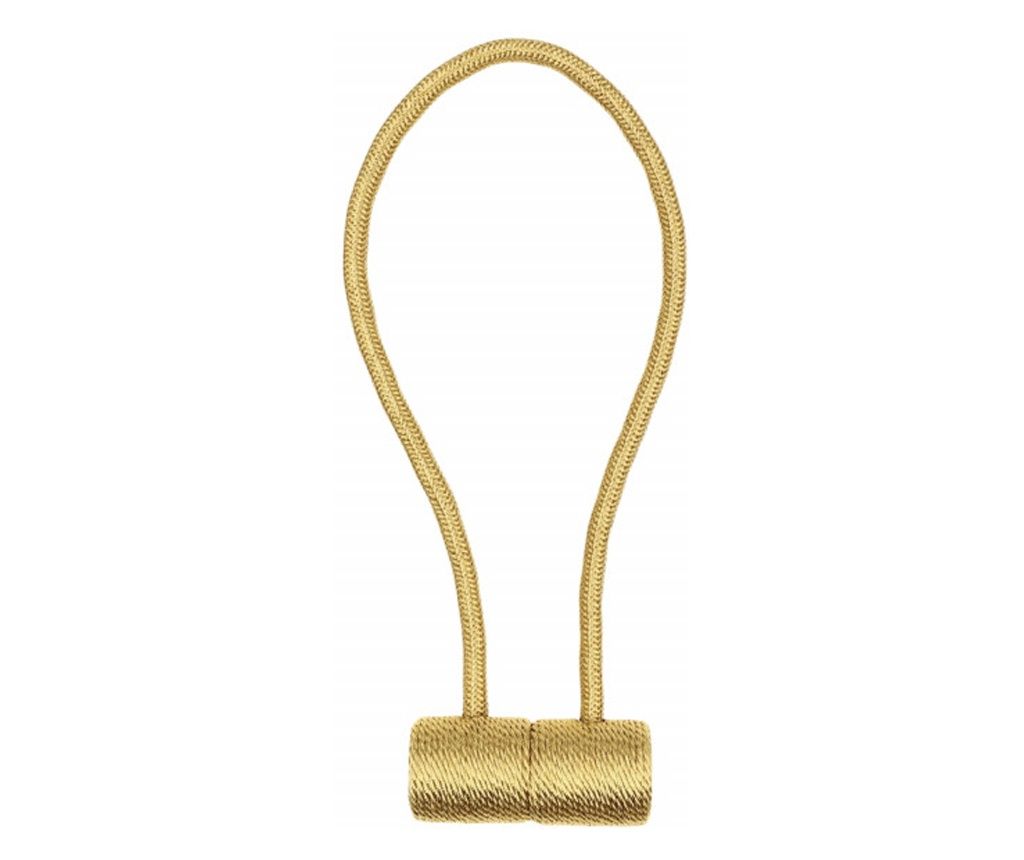Pufo Regular Golden Magnetic Curtain Tieback