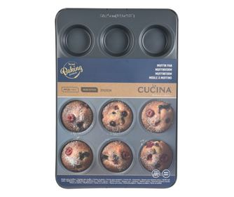 Тава за 12 мъфина La Cucina Grany 37x25x3 cm