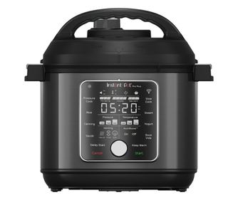 Multicooker Instant Pot Pro Plus 112020101, 1200W, 5,7 l, 10 programe, control WiFi, oțel inoxidabil, negru