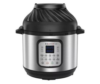 Instant Pot Duo Crisp + Air Fryer multifunkciós főző 140004201, 1500 W, 8 l, 11 program, Air Fryer kosár, EvenCrisp, rozsdamente