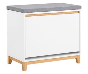 SoBuy bejárati cipőtartó állvány, FSR191-WN modell