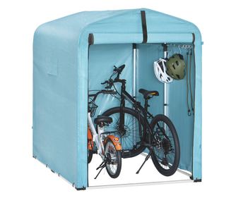 Tendă auto impermeabilă Sobuy pentru mașini și motociclete, 120x176x163 cm, model KLS11-BL