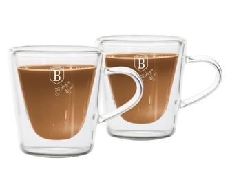 Σετ 2 γυάλινες κούπες με διπλό τοίχωμα Berlinger Haus BH 8772