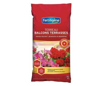 Fertiligène virágföld teraszra, 6 l