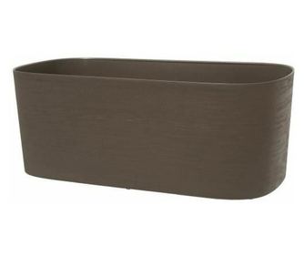 Garden ID Szürke Barna Öntöző Virágtartó 50 x 17 cm