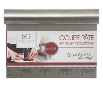 Кухненска стъргалка за изстискване на нарязани зеленчуци, режещо тесто 12х9 см