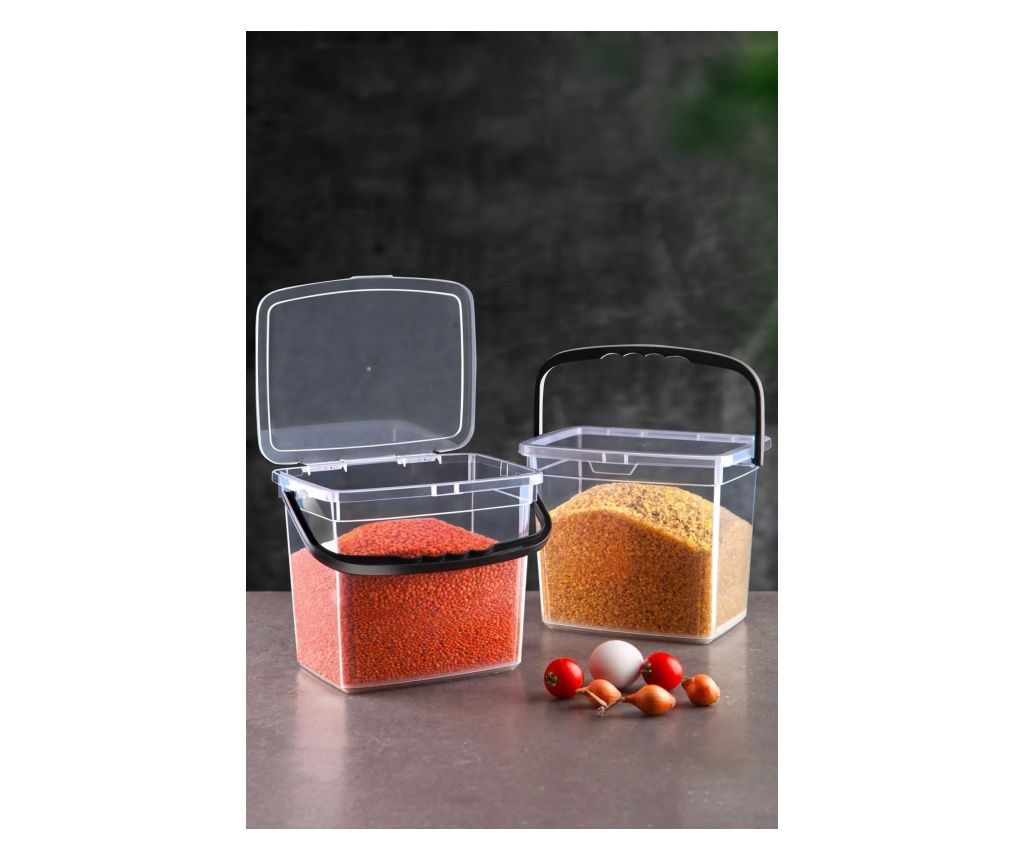 Set cutii de depozitare (2 bucăți) ETTA