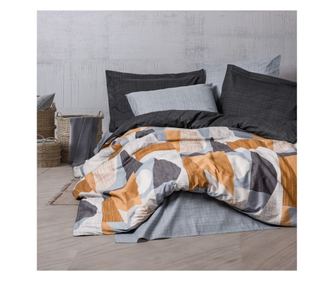 Спален комплект Cotton Box 129CTN4643, 100% памук, 3 части, Завивка 160х220 см, Чаршаф 180х240 см, Калъфка 50х70 см, Многоцветен