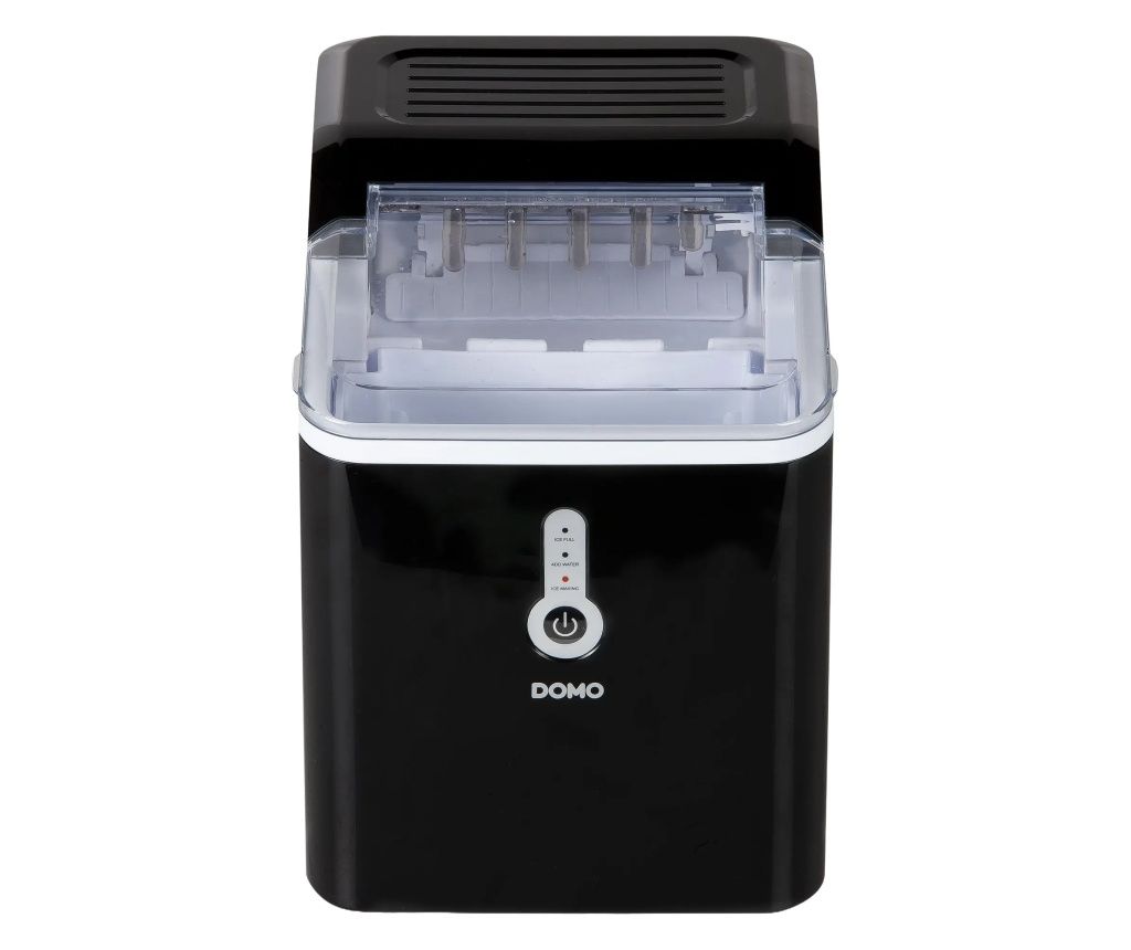 Masina pentru cuburi de gheata, DOMO, 12 kg/24 h, negru