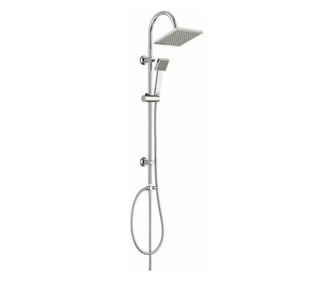 Rousseau Soto Zuhanyoszlop Rozsdamentes Acél ABS 150 cm 70 cm