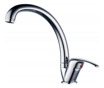 Cascada Smart II csaptelep, Egykaros, Álló, Konyhába, Cink, Szürke