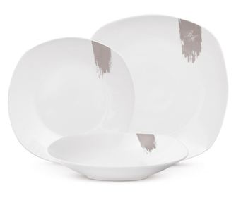 Set tanjura od 18 dijelova, boje Taupe, Berlinger Haus BH 10202