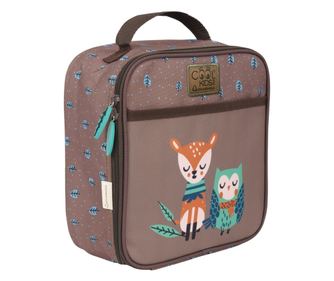 Perletti Termalna torba za ručak, 21x22x11 cm, model sove i jelena, kolekcija Cool Kids