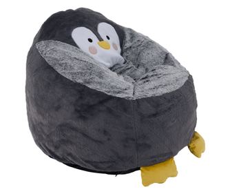 Többszínű szövet babzsák fotel Pingo 74x74x60 cm